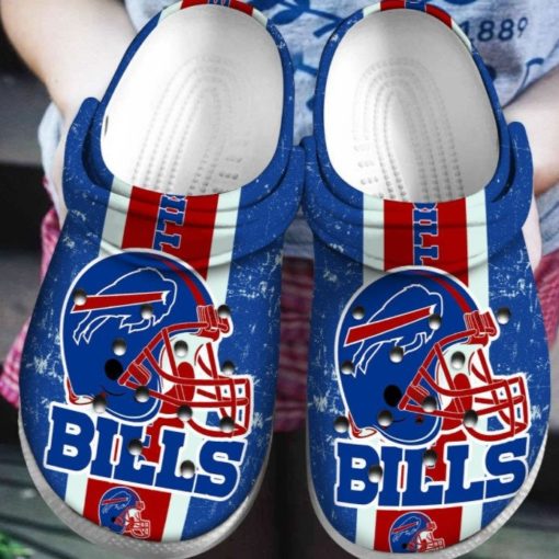 Buffalo Bills Crocband Nfl Crocs Clog Shoes