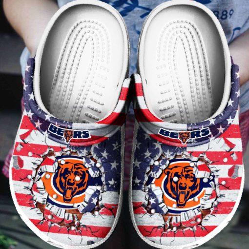 Chicago Bears Crocs Clog Shoes