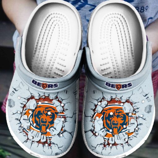 Chicago Bears Tide Crocs Clog Shoes
