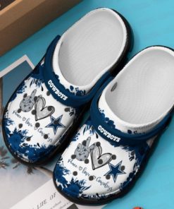 Dallas Cowboys Crocband Nfl Crocs Clog Shoes