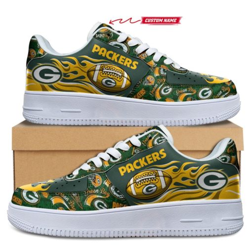 Green Bay Packers NFL Football Team Air Force Shoes Custom Sneakers