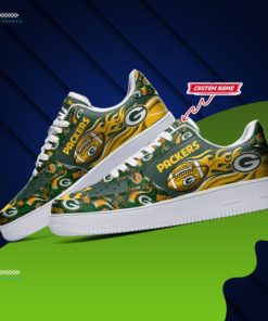 Green Bay Packers NFL Football Team Air Force Shoes Custom Sneakers