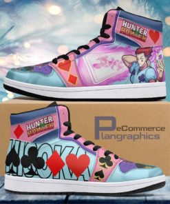 Hisoka Hunter X Hunter Casual Anime Sneakers, Streetwear Shoe