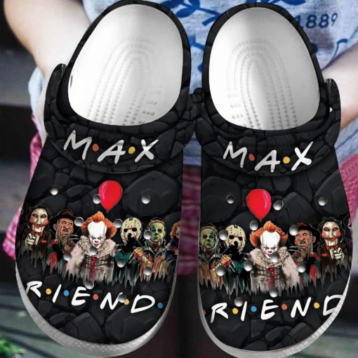 Horror Friends Scary Faces Personalised Crocs Clog Shoes