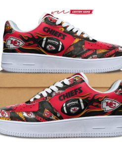 Kansas City Chiefs NFL Football Team Air Force Shoes Custom Sneakers