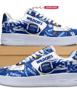 Kentucky Wildcats NCAA Football Team Air Force Shoes Custom Sneakers