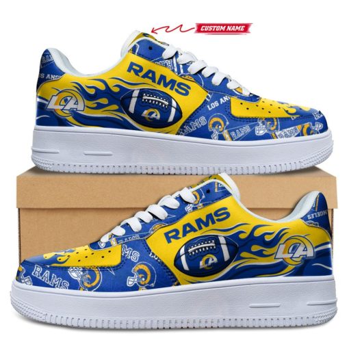 Los Angeles Rams NFL Football Team Air Force Shoes Custom Sneakers