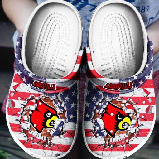 Louisville Cardinals Crocs Clog Shoes