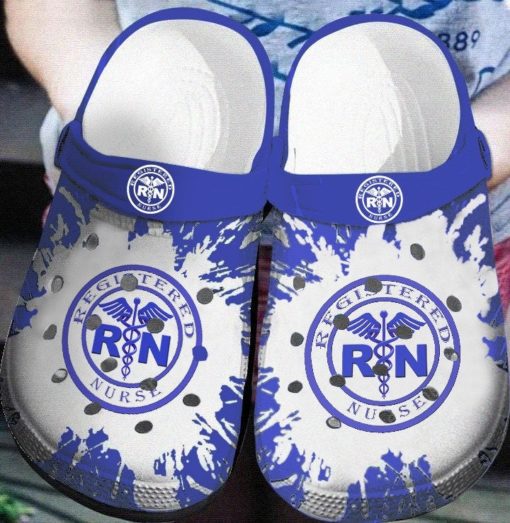 Love Nurse Rn Best Gift For Registered Ideas Symbol Crocs Clog Shoes