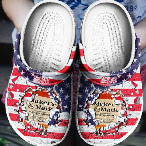 Maker's Mark Crocs Clog Shoes