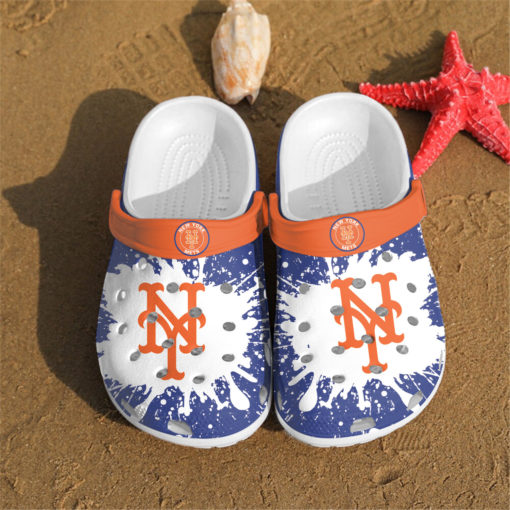 Mlb New York Mets Crocs Clog Shoes