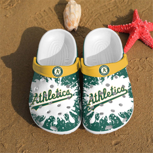 Mlb Oakland Athletics Crocs Clog Shoes