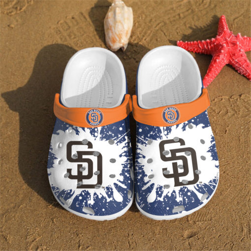 Mlb San Diego Padres Crocs Clog Shoes