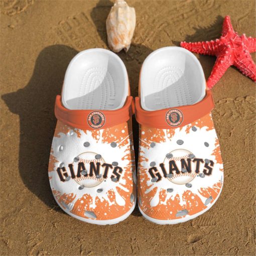 Mlb San Francisco Giants Crocs Clog Shoes