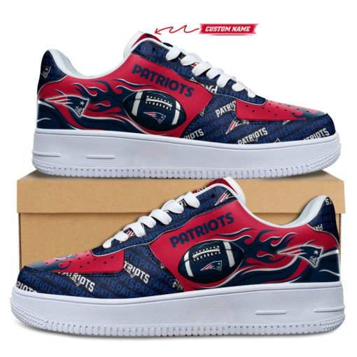 New England Patriots NFL Football Team Air Force Shoes Custom Sneakers