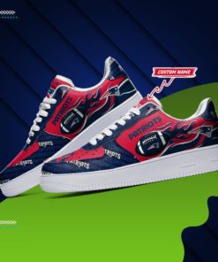 New England Patriots NFL Football Team Air Force Shoes Custom Sneakers
