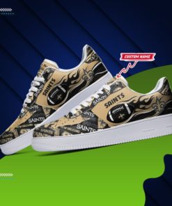 New Orleans Saints NFL Football Team Air Force Shoes Custom Sneakers