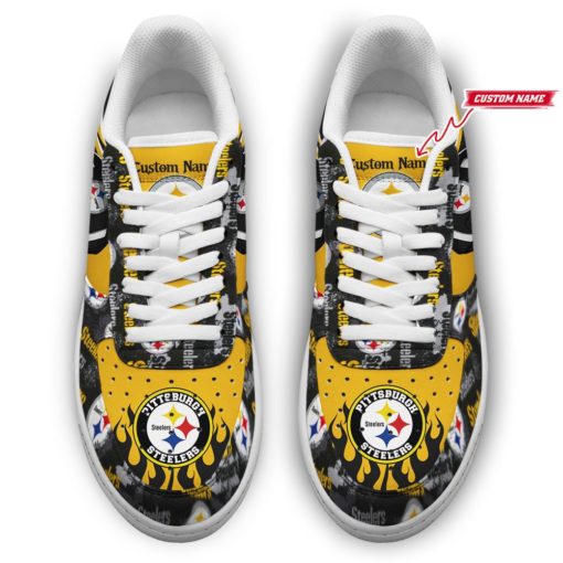 Pittsburgh Steelers NFL Football Team Air Force Shoes Custom Sneakers