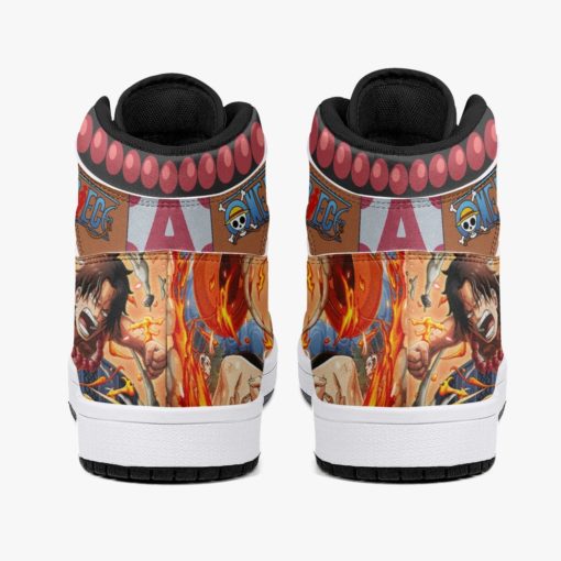 Portgas D. Ace One Piece Casual Shoes, Custom Sneakers