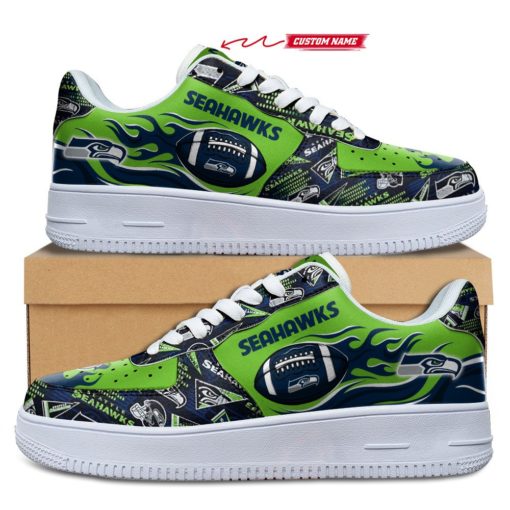 Seattle Seahawks NFL Football Team Air Force Shoes Custom Sneakers
