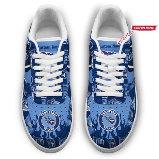 Tennessee Titans NFL Football Team Air Force Shoes Custom Sneakers