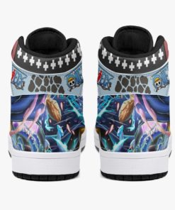 Trafalgar D. Law Onigashima One Piece Casual Anime Sneakers, Streetwear Shoe