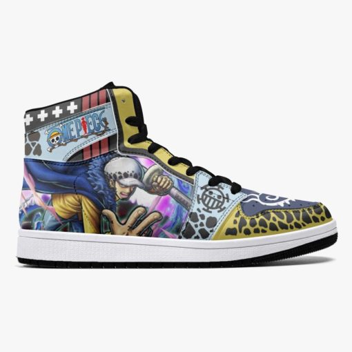 Trafalgar D. Law Onigashima One Piece Casual Anime Sneakers, Streetwear Shoe