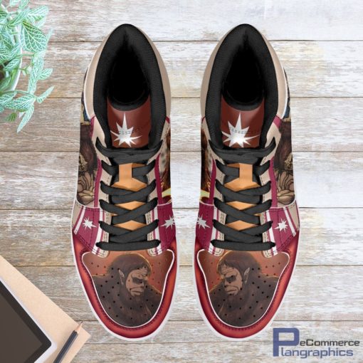 Zeke Yeager Beast Titan Attack on Titan Casual Anime Sneakers, Streetwear Shoe