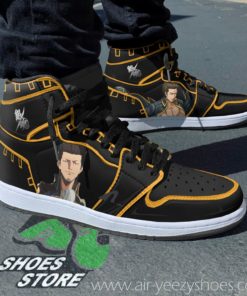Kondou Isao Anime Shoes Gintama Custom Boot Sneakers