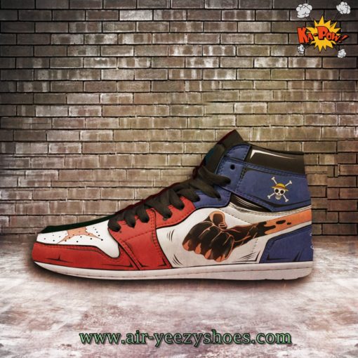 Luffy x Law Anime Shoes Custom One Piece Boot Sneakers