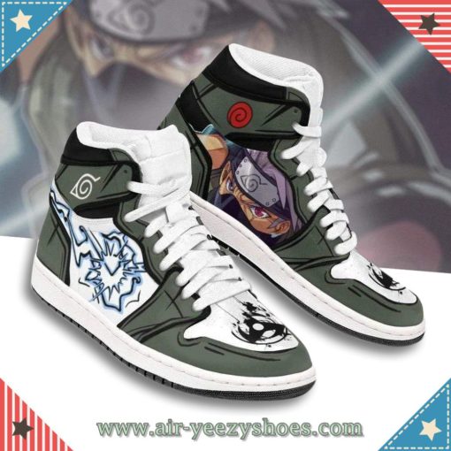 Naruto Kakashi Shoes Custom Anime Boot Sneakers