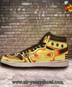 Naruto Nine Tails Boot Sneakers Custom Chakra Mode Form Anime Shoes