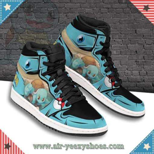 Pokemon Squirtle Shoes Custom Anime Boot Sneakers