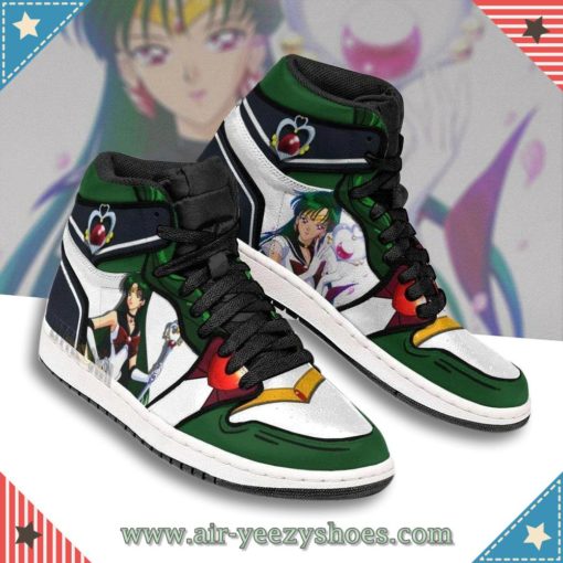 Sailor Pluto Boot Sneakers Unique Custom Anime Sailor Moon Shoes