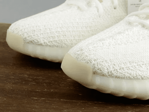 Alcorn State Braves Yeezy Boost White Sneakers