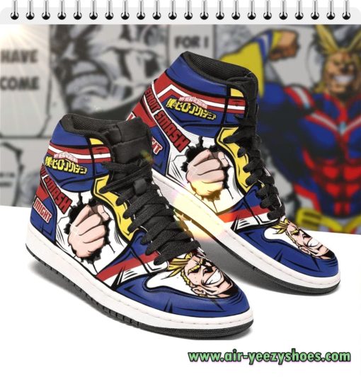 All Might My Hero Academia Yagi Toshinori Sneakers Boots