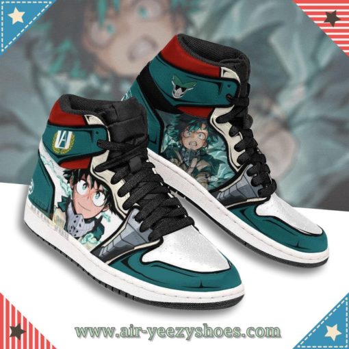 Anime JD 1 High Shoes MHA Deku Boot Sneakers