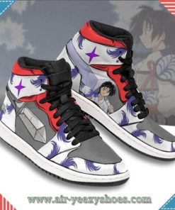 Bankotsu JD 1 High Shoes Custom InuYasha Anime Boot Sneakers
