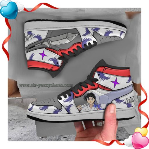 Bankotsu JD 1 High Shoes Custom InuYasha Anime Boot Sneakers