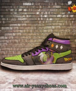 Black Goku x Zamasu Boot Sneakers Custom Dragon Ball Anime JD 1 High Shoes
