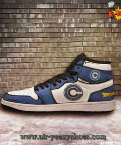 Capsule Corp Boot Sneakers Custom Dragon Ball Anime JD 1 High Shoes