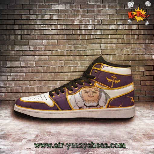 Charles zi Britannia Boot Sneakers Custom Code Geass Anime JD 1 High Shoes