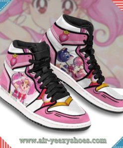 Chibiusa Tsukino Boot Sneakers Unique Custom Anime Sailor Moon JD 1 High Shoes