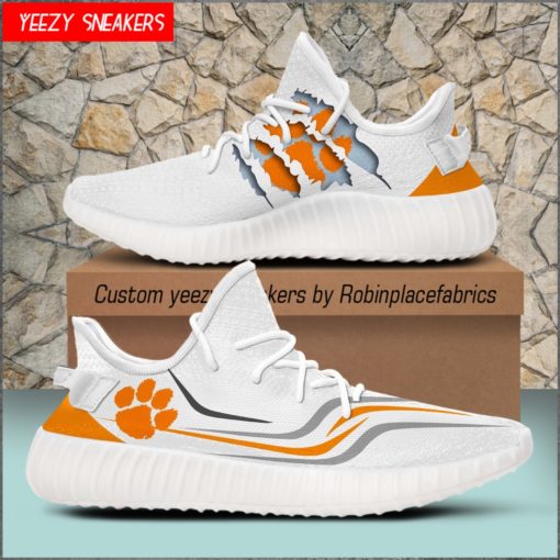 Clemson Tigers YZ Boost Sneakers