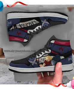 Cloud JD 1 High Shoes Custom Kingdom Hearts Anime Boot Sneakers