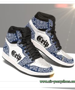 Crips Gang Custom Air Jordan 1 Shoes