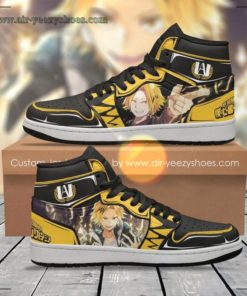Denki Kaminari Boot Sneakers Custom My Hero Academia Anime Shoes