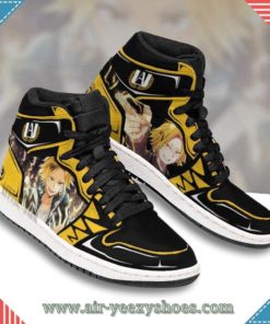Denki Kaminari Boot Sneakers Custom My Hero Academia Anime Shoes