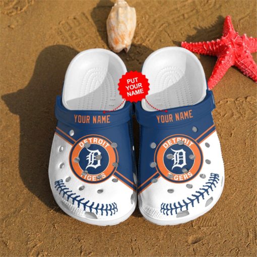Detroit Tigers Personalized For Mlb Fans Crocs Classic Clog