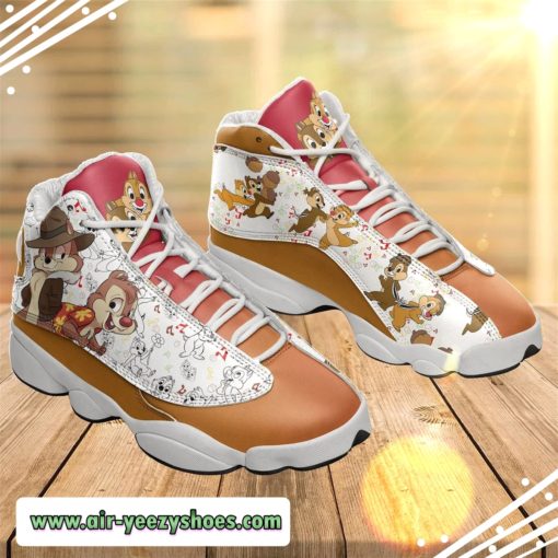 Disney Chip And Dale Air Jordan 13 Shoes